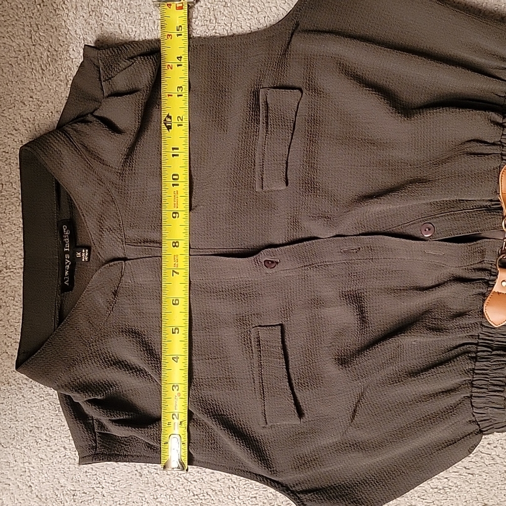 Army green summer dress - Picture 9 of 11